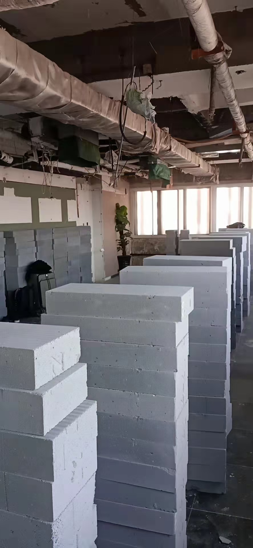 泡沫砖隔墙施工参考